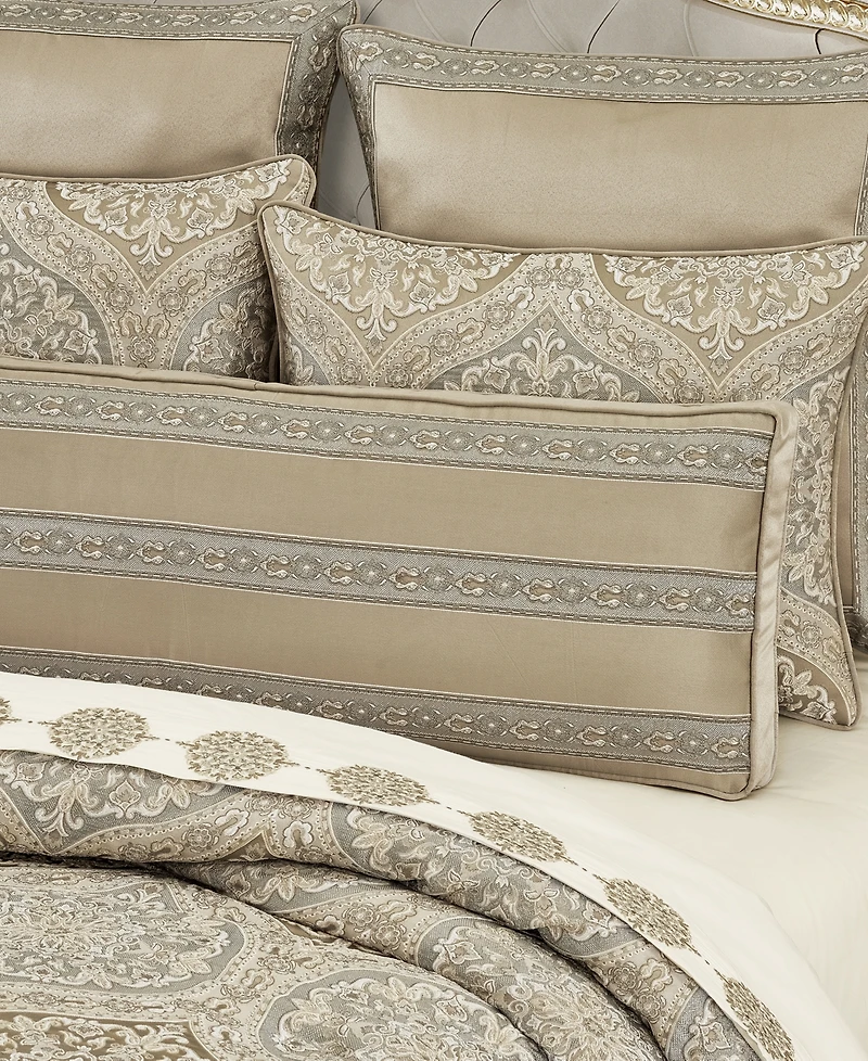 J Queen New York Romero Bolster Decorative Pillow, 15" x 52"