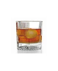 Godinger Scatola Double Old Fashion Glasses, Set of 4