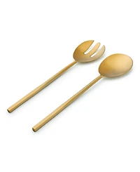 Godinger Strait Matte 2-Pc. Salad Server Set