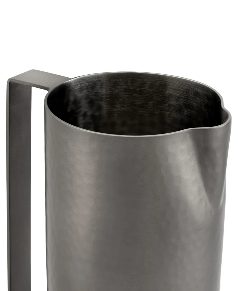 Godinger Temari Hammered Gunmetal 42 oz. Beverage Pitcher