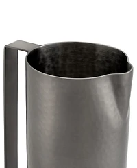 Godinger Temari Hammered Gunmetal 42 oz. Beverage Pitcher