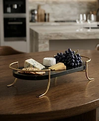 Godinger Farrah Oval Marble Tray