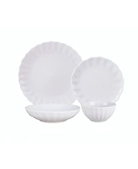 Godinger Viera Porcelain 16-Pc. Dinnerware Set, Service For 4