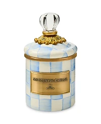 MacKenzie-Childs Check 14 oz. Mini Canister