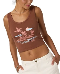 O'Neill Women's Cotton Motu Scoop Neck Tank Top