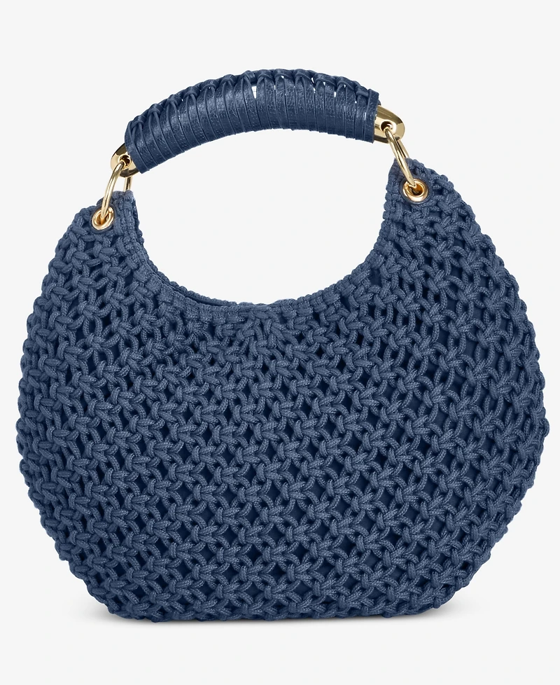 I.n.c. International Concepts Eedenn Crochet Hobo Handbag with Small Wallet, Macy's Exclusive