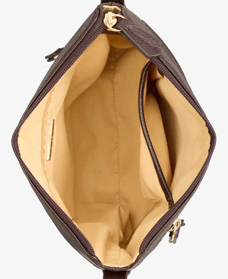 Giani Bernini Pebble North South Small Crossbody, Exclusively at Macy's