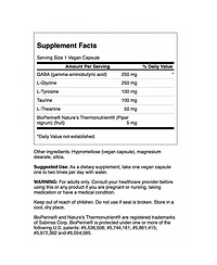 Swanson Amino Acid Gabaplex With LTyrosine and LTheanine 60 Veg Capsules