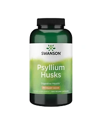 Swanson Psyllium Husk Dietary Fiber Supplement 610 mg 300 Capsules