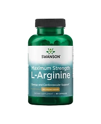 Swanson Amino Acid SuperStrength LArginine 850 Milligrams 90 Capsules