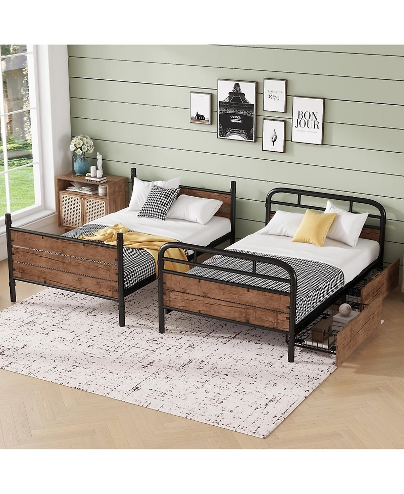 Lucky One Metal Bunk Bed