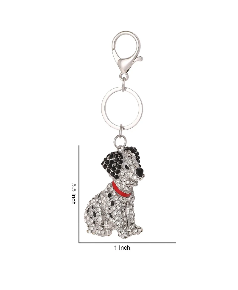 Disney 101 Dalmatians Pave Bling Keychain