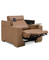 Holtman 33" Leather Power Recliner