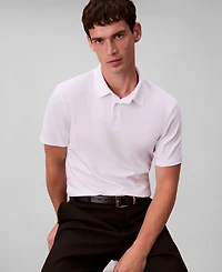 Calvin Klein Men's Short Sleeve Supima Cotton Polo Shirt