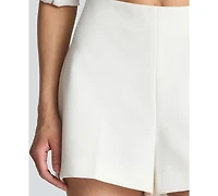 Kenneth Cole Women's Mid-Rise Pull-On Shorts