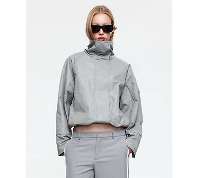 Lioness Women's Shoreline Zip-Front Windbreaker Jacket