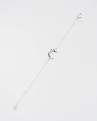 Fable England Nightshade Moon Silver Bracelet