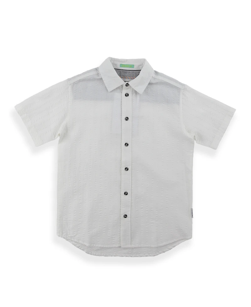 Sovereign Code Boys' 5-20 Juniper Short-Sleeve Woven Shirt