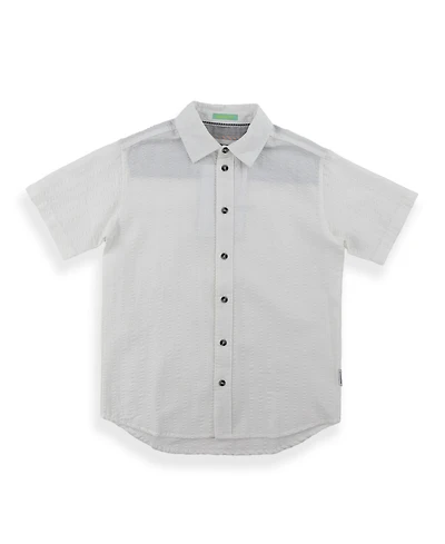 Sovereign Code Boys' 5-20 Juniper Short-Sleeve Woven Shirt