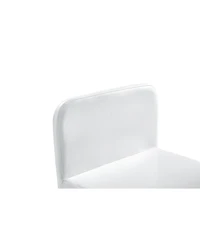 Streamdale Furniture 7piece Dining Set Table with Leather Chairs