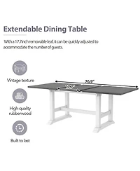 Streamdale Furniture Extendable 6-Piece Dining Set with Bench