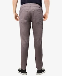 X-Ray Men's Elastic Waist Cuff Twill Pants