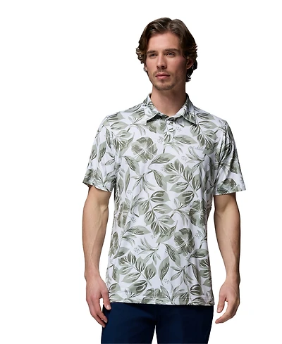Columbia Men's Parsons Printed Short-Sleeve Polo Shirt