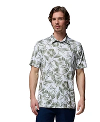 Columbia Men's Parsons Printed Short-Sleeve Polo Shirt