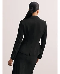 The Fold Women's Forino Clever Crepe Blazer