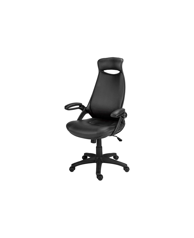 Flynama eather Look High Back Executive Office Chair