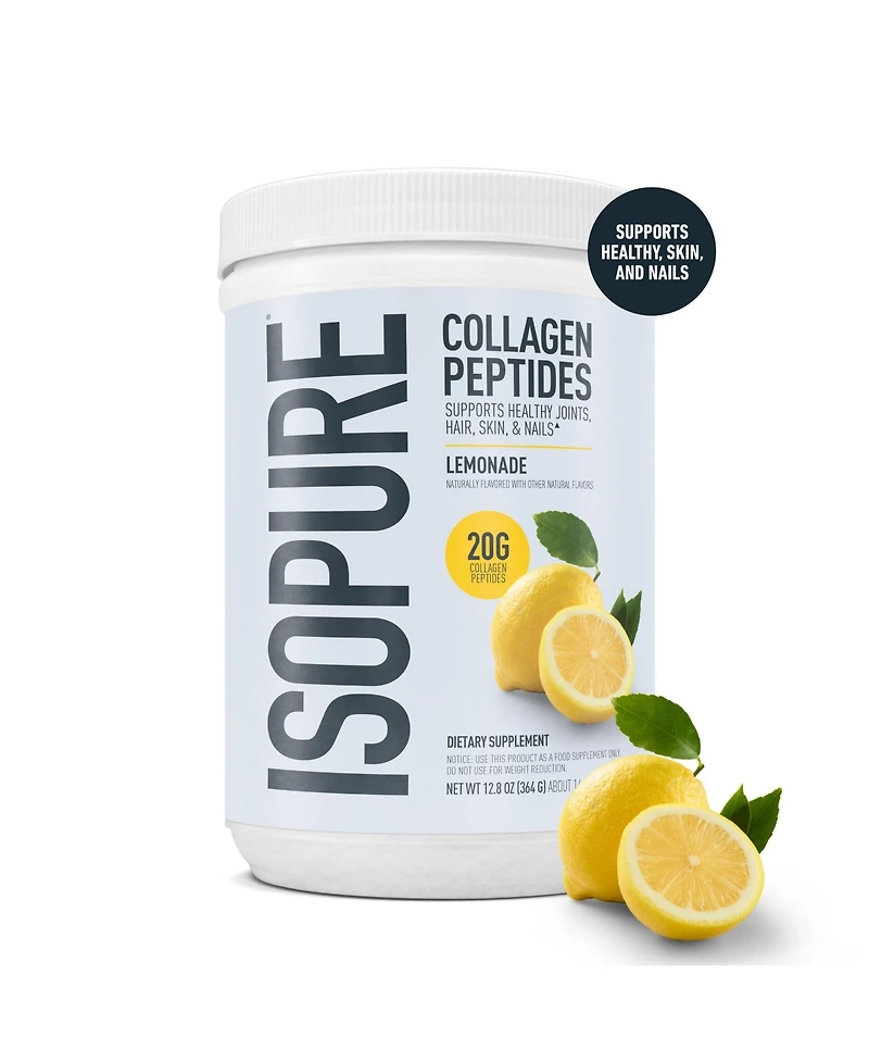 Isopure Collagen, Lemonade, 14 servings