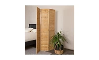 Household Essentials Basket Weave Bamboo Screen