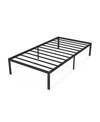 Gouun Heavy Duty 14-Inch Twin Metal Platform Bed Frame, No Box Spring Needed