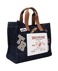 True Religion Andy Multi Patch Medium Tote