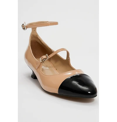 Prologue Shoes women's Uster Low Heel Mary Jane Pump