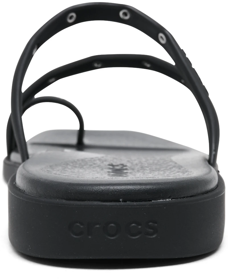 Crocs Women's Miami Studded Toe Loop Sandals from Finish Line