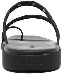 Crocs Women's Miami Studded Toe Loop Sandals from Finish Line