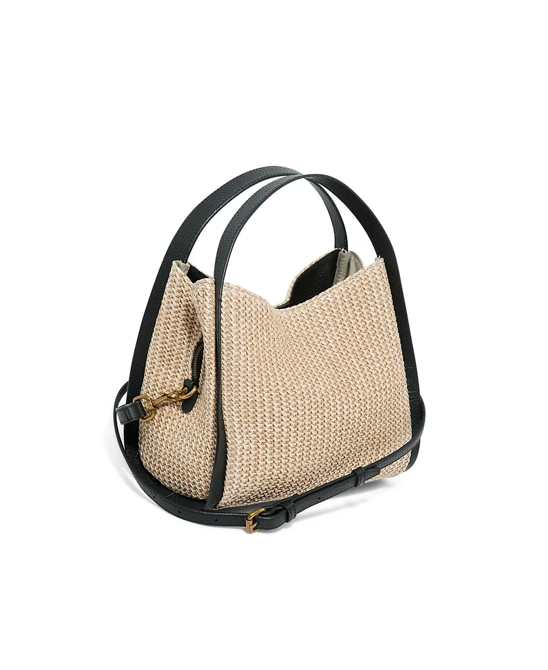 American Leather Co. Auburn Novelty Triple Entry Convertible Crossbody