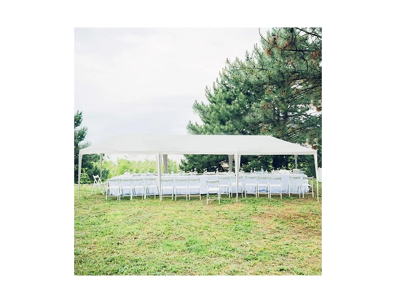 Clihome 10 x 30 Feet Canopy Tent with 5 Removable Sidewalls for Party Wedding