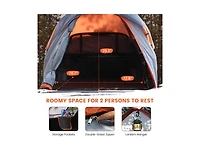 Lucky One 2 Person Portable Pickup Truck Tent with Carry Bag, Waterproof Camping Tent