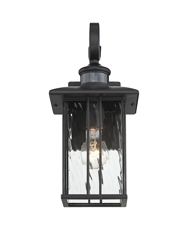 John Timberland Deaver 15 1/2" High Farmhouse Rustic Outdoor Wall Light Fixture Mount Porch House Motion Sensor