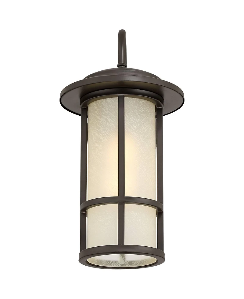 John Timberland Cressona 15 1/2" High Oil-Rubbed Bronze Outdoor Wall Light