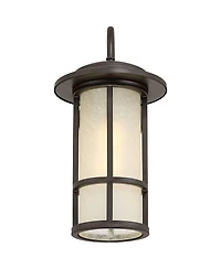 John Timberland Cressona 15 1/2" High Oil-Rubbed Bronze Outdoor Wall Light