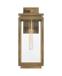 Possini Euro Design Possini Euro Atkins 18" High Die Cast Brass Outdoor Light