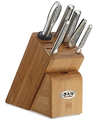 Global Stainless Steel Japanese Takashi 7-Pc. Cutlery Set