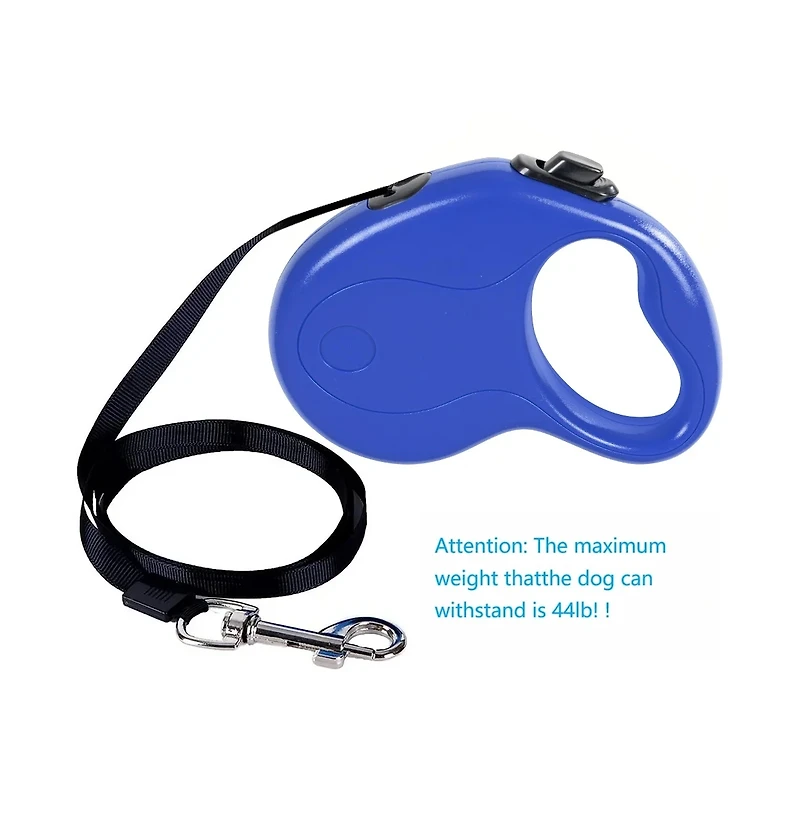 Cowin Retractable Dog Leash 16ft Pet Walking Leash with Anti-Slip Handle Hand Brake