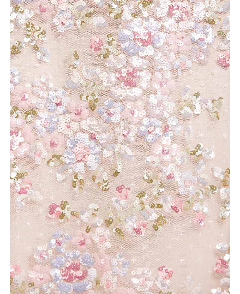 Needle & Thread Women's Dream Garland Puff Sleeve Ankle Gown