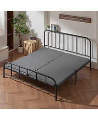 Gouun Wood Bunkie Board for Mattress Support with Breathable Cover