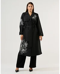 Estelle Women's Monet Embroidered Trench