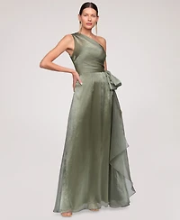 Js Collections Women's Metallic One-Shoulder Dress
